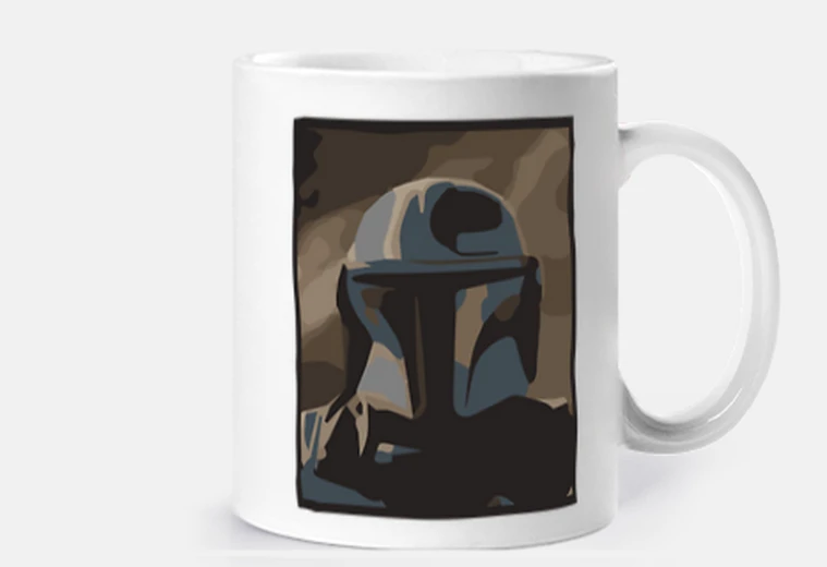 Tazza arte mandaloriana