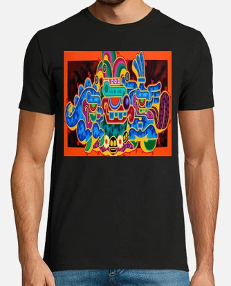 Playeras con diseños discount aztecas