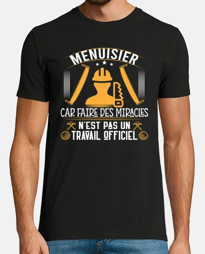 Camiseta artesanía de regalo de carpintería de c