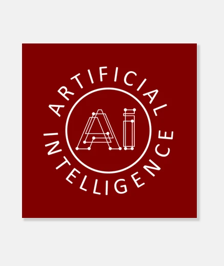 Lienzo Artificial Intelligence Symbol