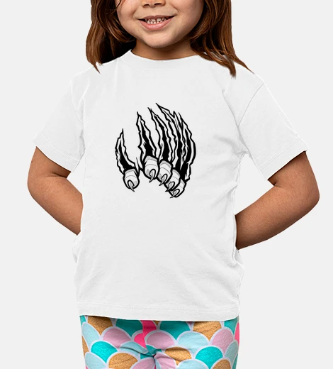 Abbigliamento artigli di tigre - bianco e nero