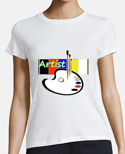 T-shirt Artist, idea regalo per Pittori