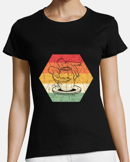 T-shirt artista ceramista per ceramisti vintage