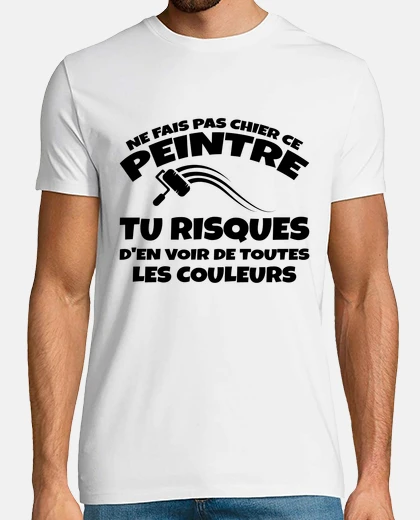Tee-shirt Artiste Humour Carrossier Peinture