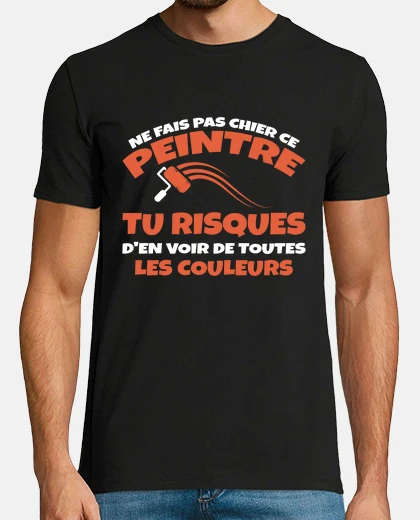 Tee-shirt Artiste Humour Carrossier Peinture