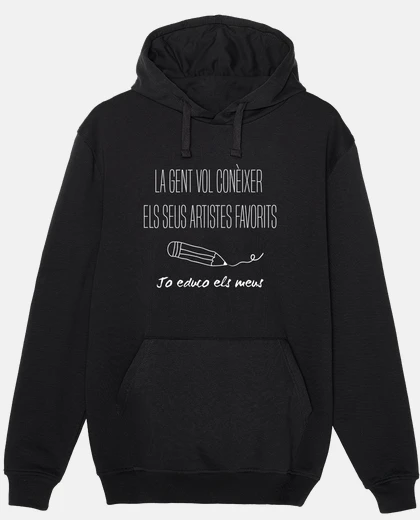 Hoodie artistes blanc