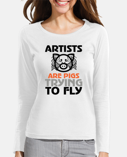 Artists are pigs trying to fly