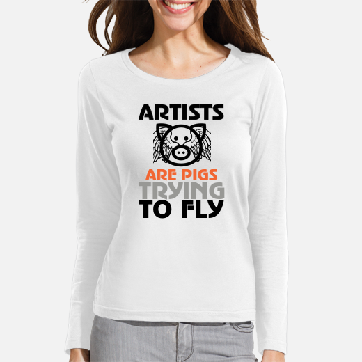 artists are pigs trying to fly