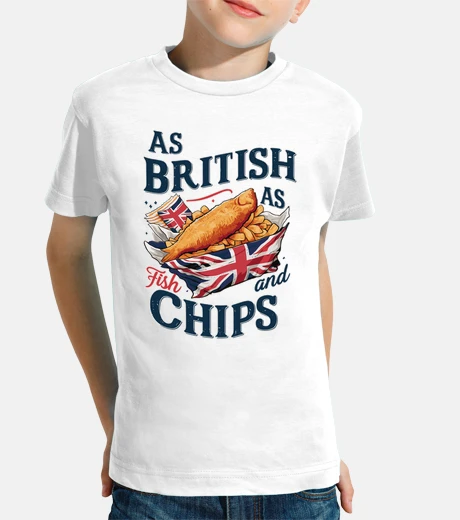 Children's As British as Fish and Chips UK