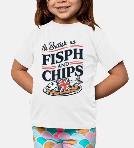Children's As British as Fish and Chips UK