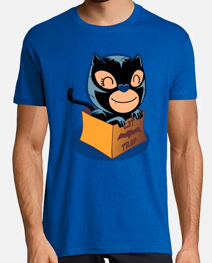 Tee-shirt as catch catwoman
