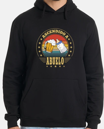 Sudadera Ascendido A Abuelo 2023   Anunciar