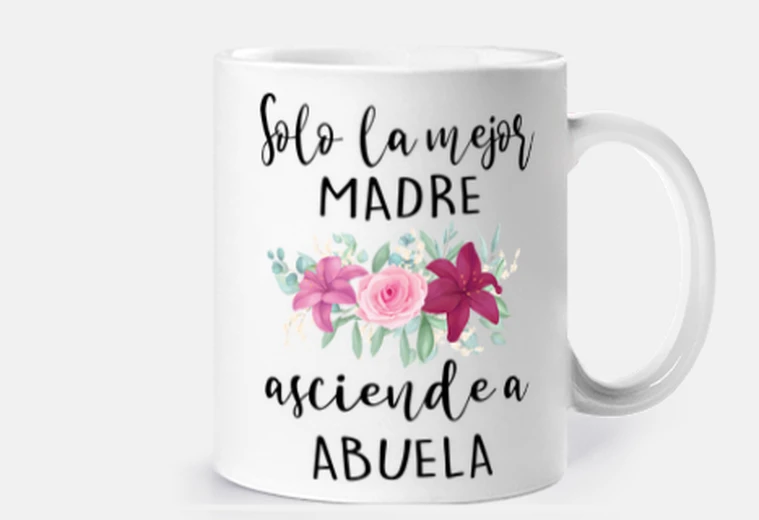 Taza Asciende a abuela