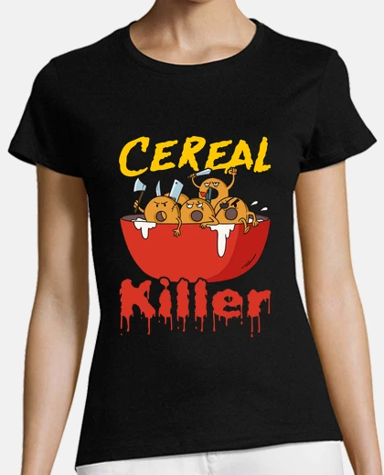 Playera asesino en serie parodia asesino de cer