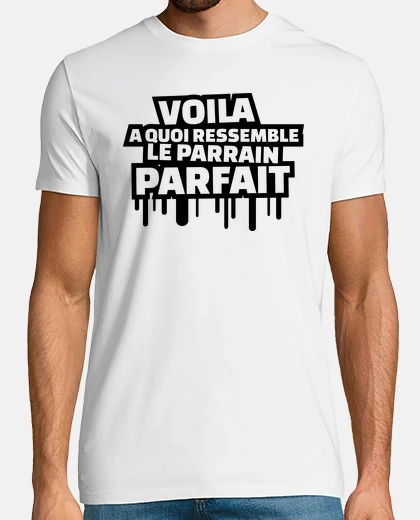 Camiseta así es como se ve el padrino perfecto