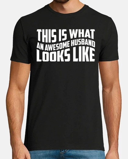 Camiseta Así se ve un marido increíble