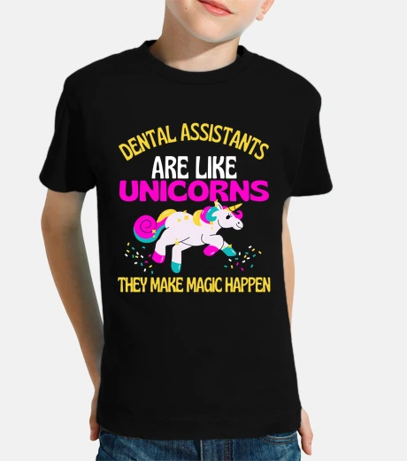 Ropa asistente dental unicornio dentista mág