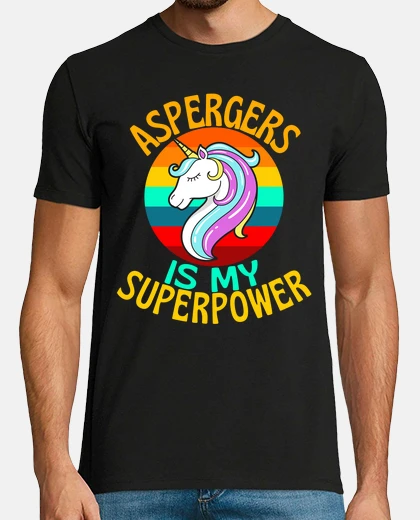 T-shirt aspergers è il mio amante dell39unicorn