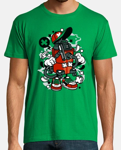 Tee-shirt aspirateur rétro