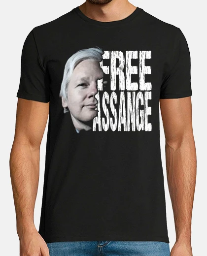 Camiseta Assange Free