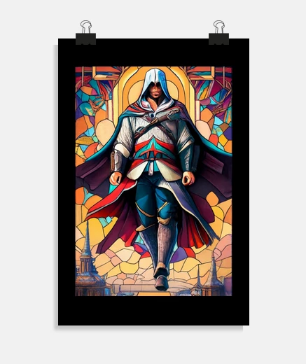 Poster Assassin du vitrail