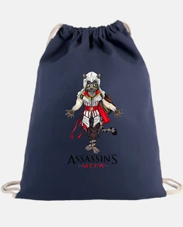 assassins meew drawstring bag