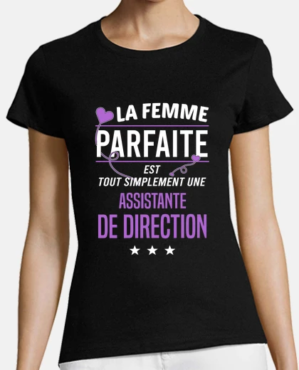 Tee-shirt Assistante de direction