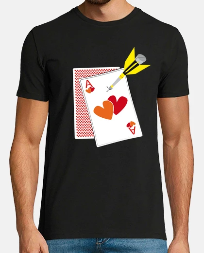 T-shirt asso di cuori