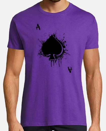 T-shirt asso di spade