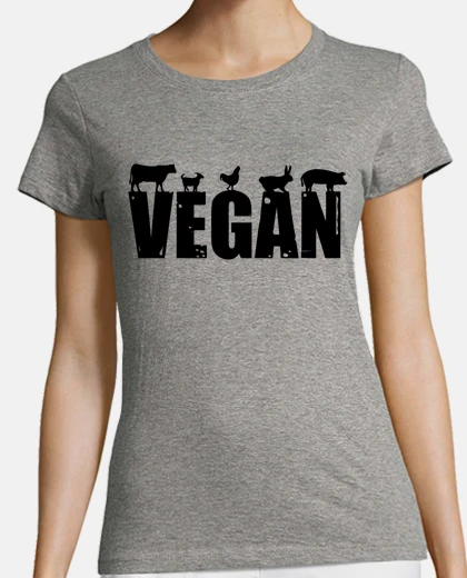 T-shirt associazione militante del veganismo vegano