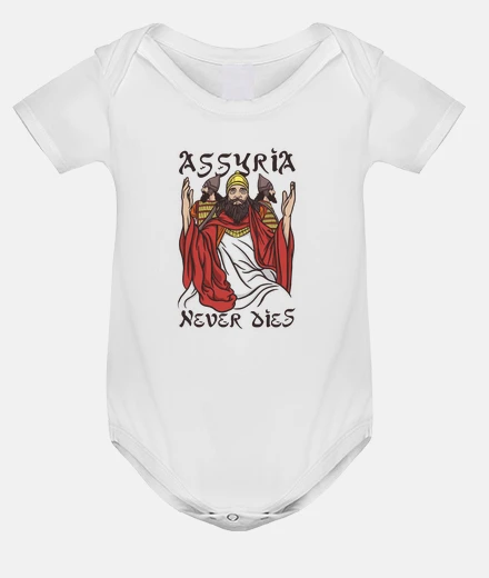 Kids assyrians will never die baby onesie bodysuit