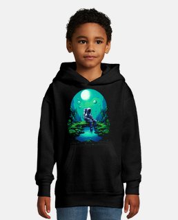 Astro Meditation Youth Pullover Hoodie