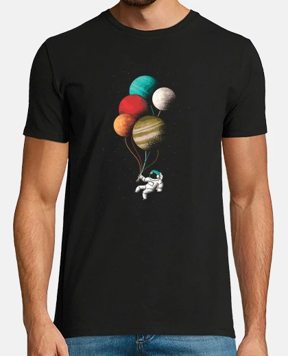 T-shirt astronaut balloons t-shirt .