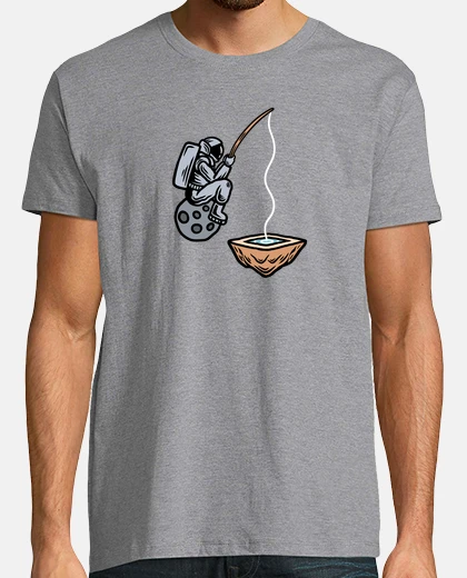 Tee-shirt Astronaut Fishing Cool Astronaut Graphic