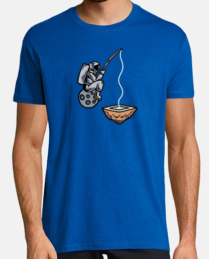 T-shirt Astronaut Fishing Cool Astronaut Graphic