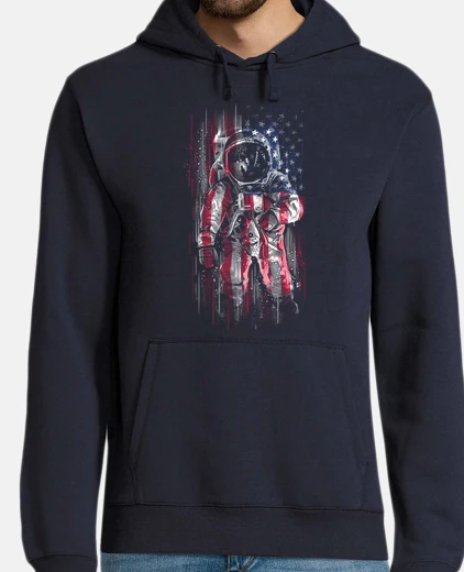 Sudadera Astronaut Flag