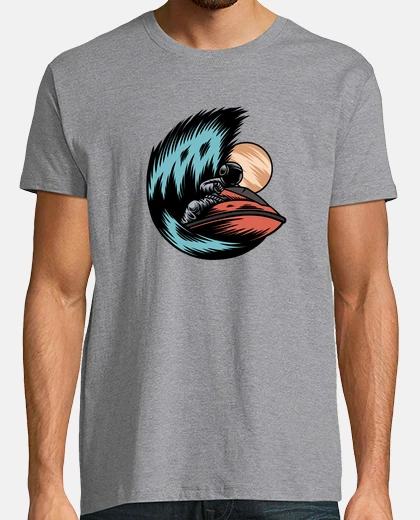 Tee-shirt Astronaut Riding a Jetski Cool Astronaut Graphic