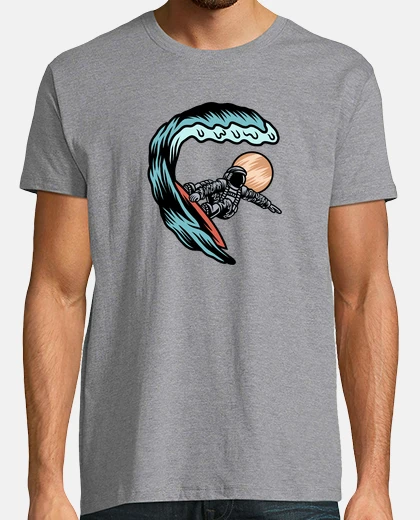 Tee-shirt Astronaut Surfing Cool Astronaut Graphic