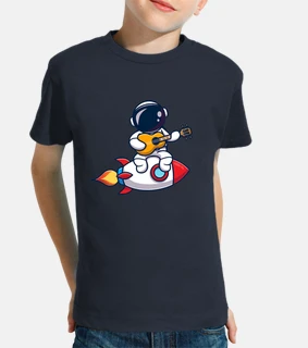 astronaut with guitar