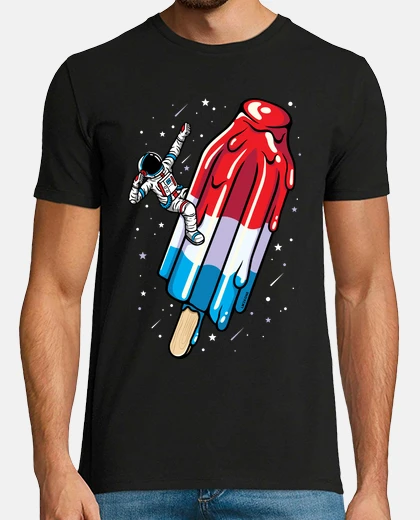 T-shirt Astronauta ghiacciolo degli Stati Uniti