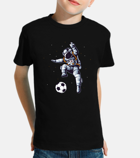 astronauta de fútbol en el ventilador d