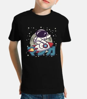 astronauta en un cohete
