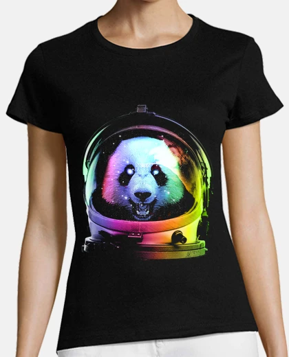 Tee-shirt astronaute panda