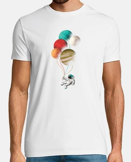 astronaute avec des ballons