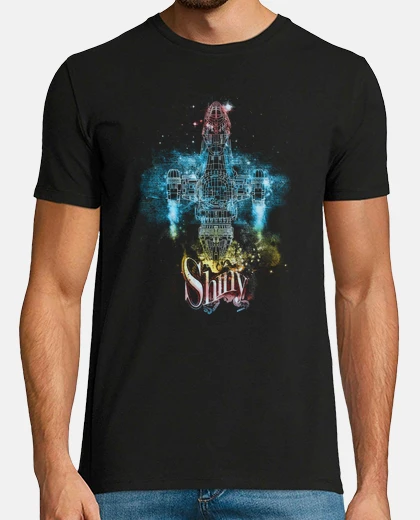 T-shirt astronave lucido
