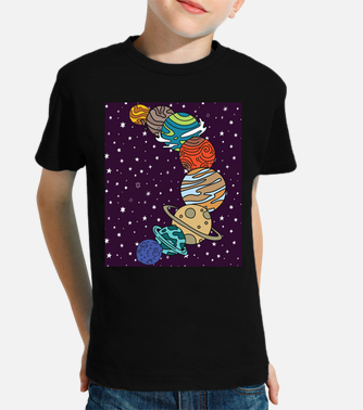 Astronomie motif planètes du système solaire' T-shirt Enfant