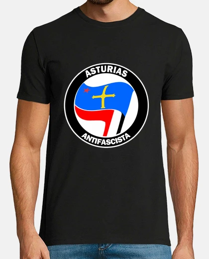 Tee-shirt asturias antifascist