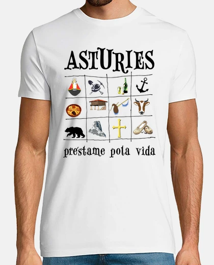 Camiseta Asturies 2017 - Camiseta de manga corta