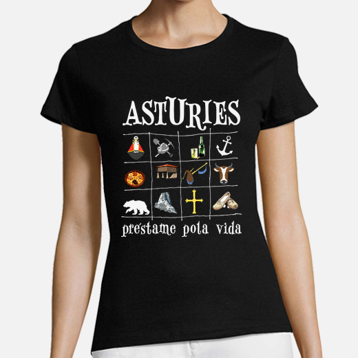 asturies 2017 dark background - short sleeve girl's 