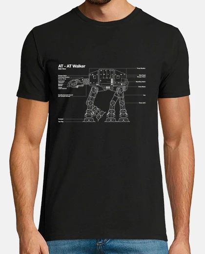 Camiseta AT-AT Walker [Outline]